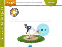 Tablet Screenshot of erieco.gov